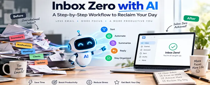 Inbox Zero with AI: A Step-by-Step Workflow to Reclaim Your Day